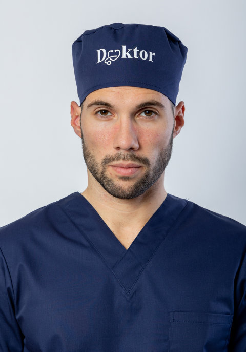 Kirurška kapa doctor plava